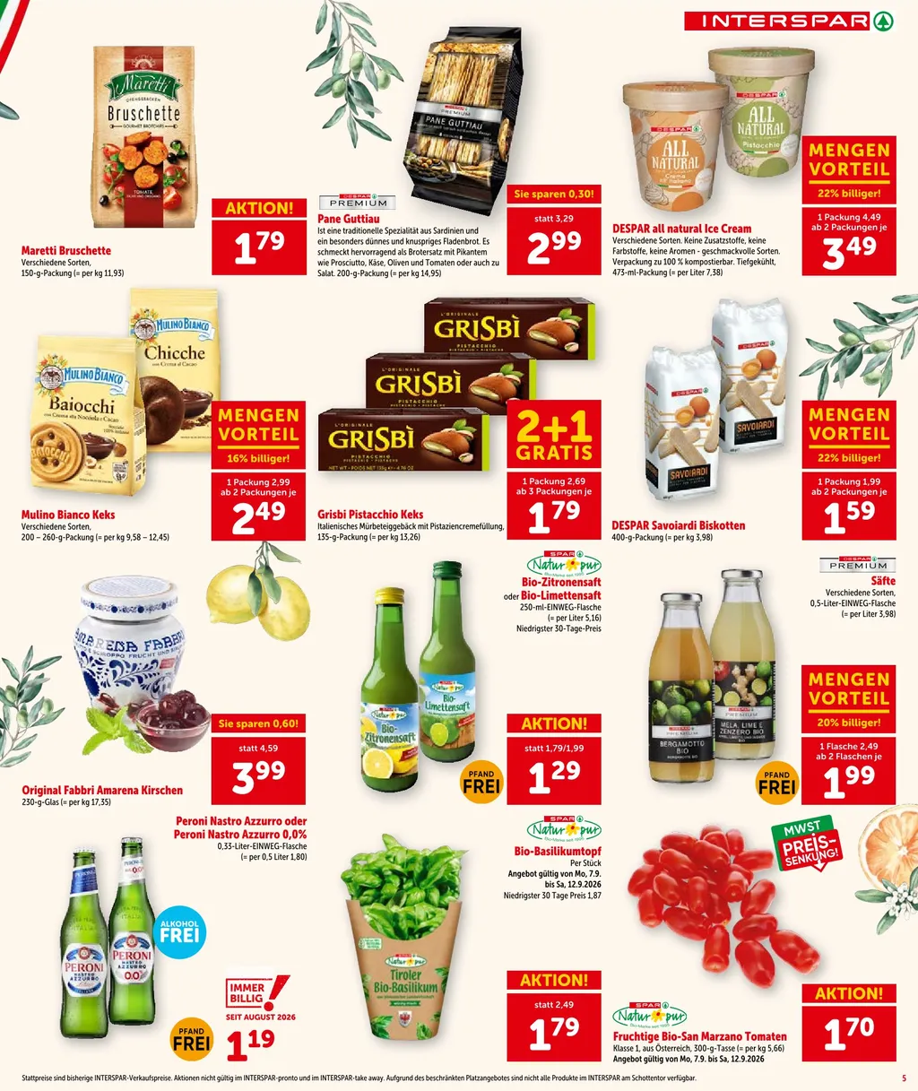 Interspar Flugblatt ab 10.09.2026 (Donnerstag)