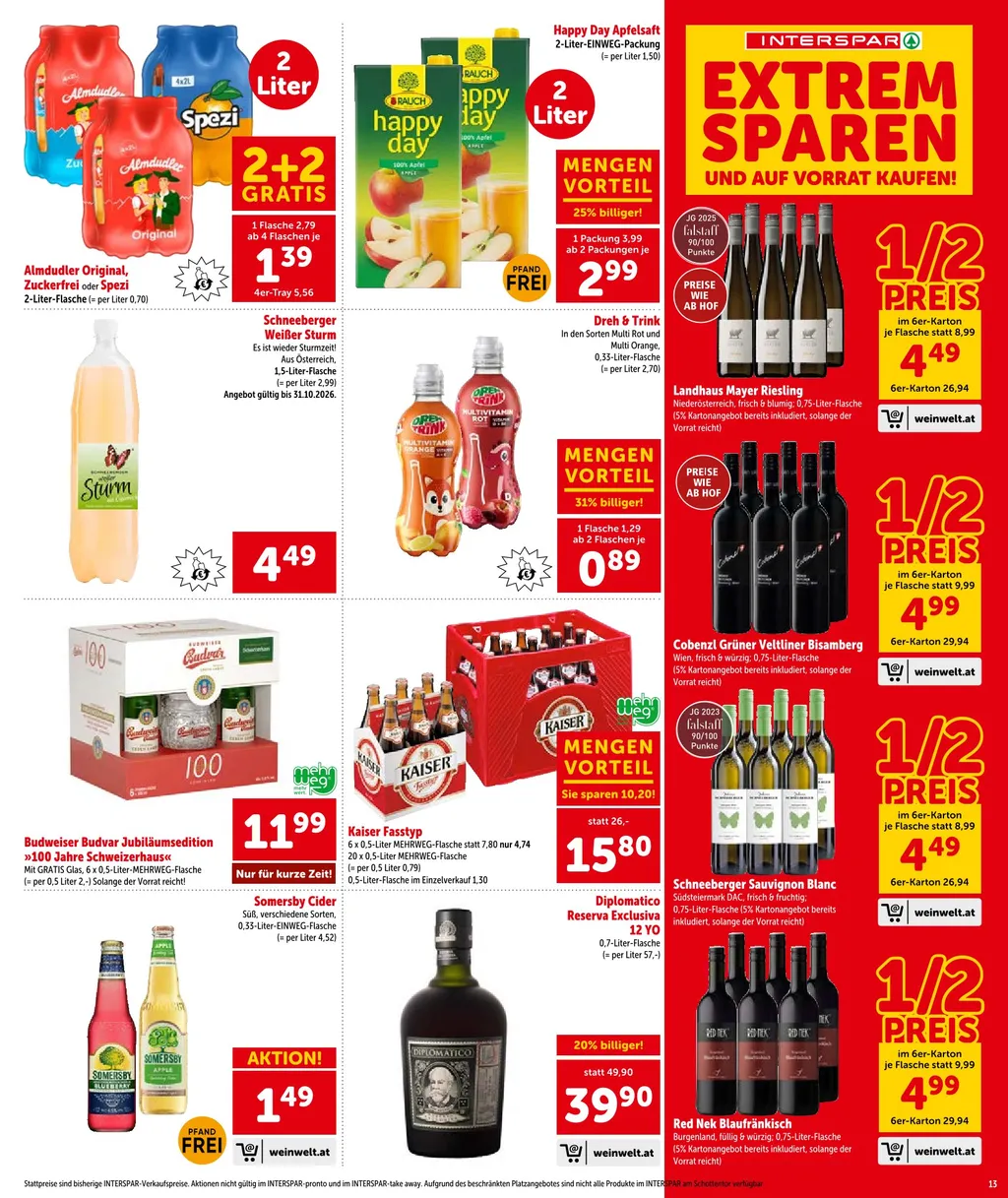 Interspar Flugblatt ab 10.09.2026 (Donnerstag)