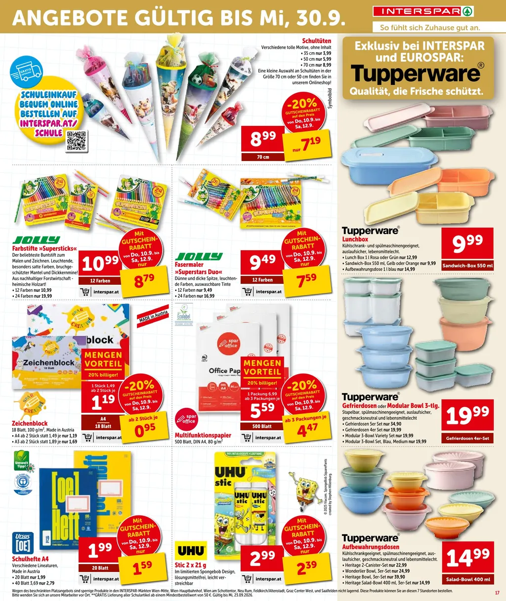 Interspar Flugblatt ab 10.09.2026 (Donnerstag)