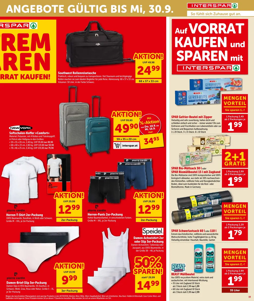 Interspar Flugblatt ab 10.09.2026 (Donnerstag)