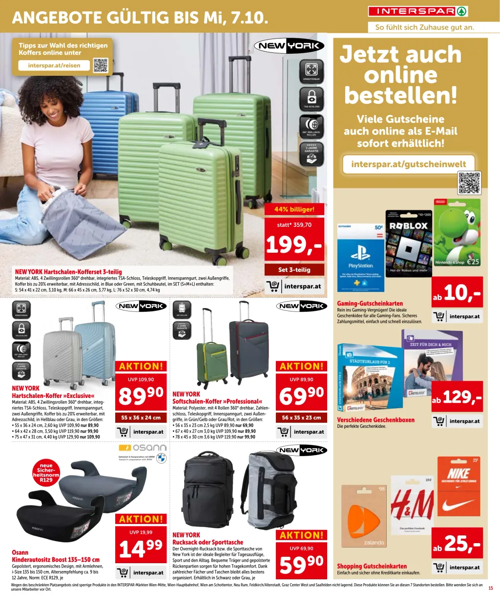 Interspar Flugblatt ab 17.09.2026 (Donnerstag)