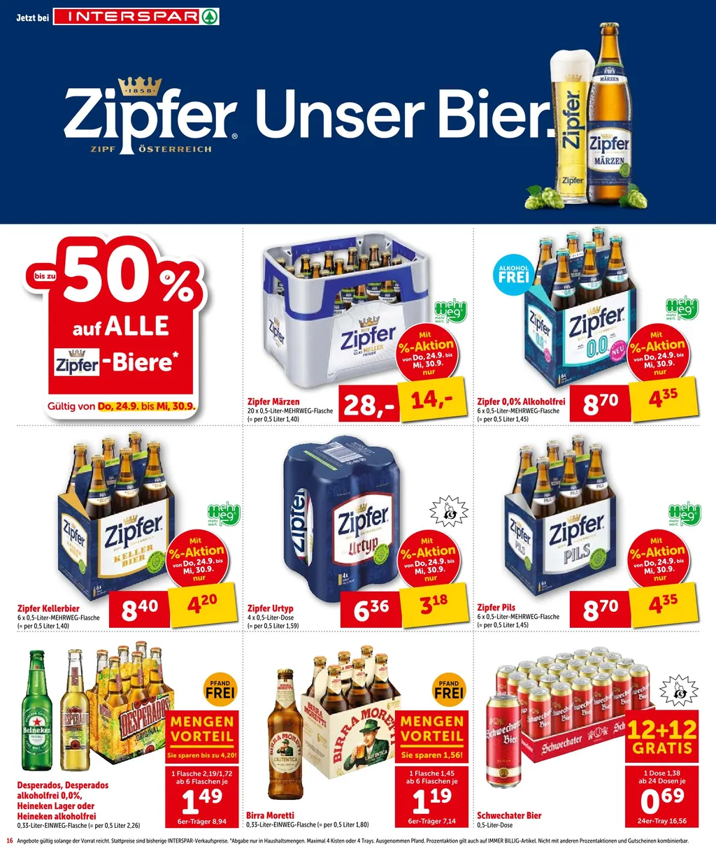 Interspar Flugblatt ab 24.09.2026 (Donnerstag)