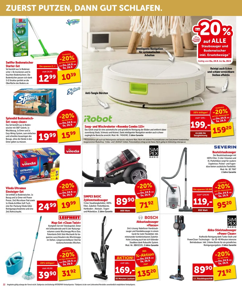 Interspar Flugblatt ab 24.09.2026 (Donnerstag)
