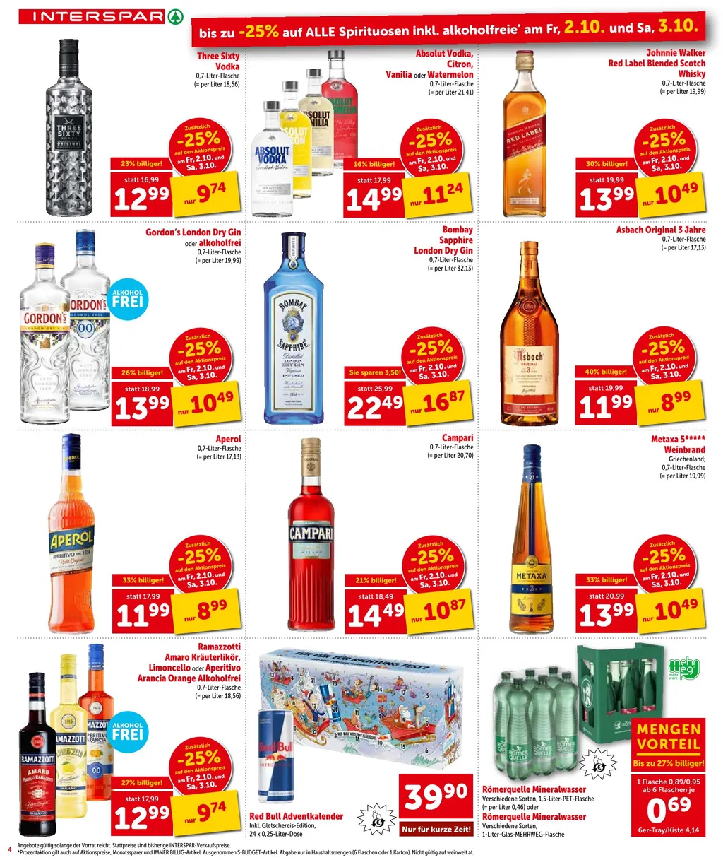 Interspar Flugblatt ab 01.10.2026 (Donnerstag)