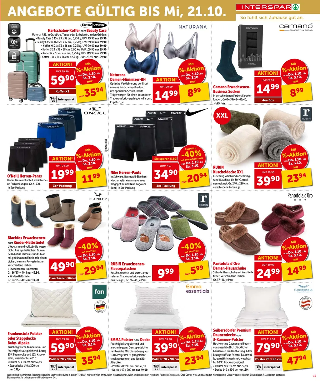 Interspar Flugblatt ab 01.10.2026 (Donnerstag)