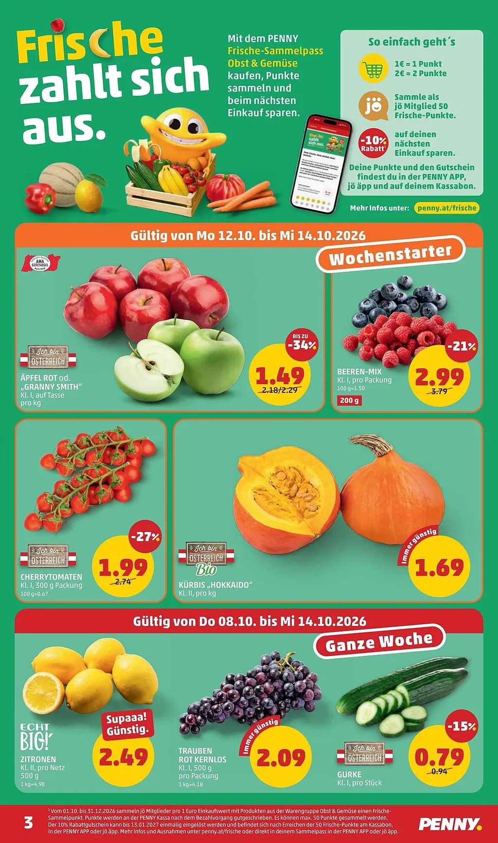 PENNY Flugblatt ab 08.10.2026 (Donnerstag)