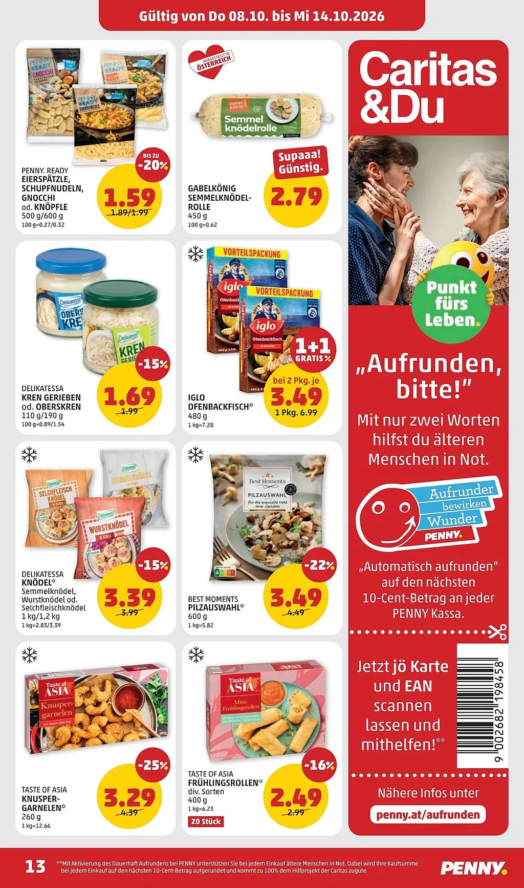 PENNY Flugblatt ab 08.10.2026 (Donnerstag)
