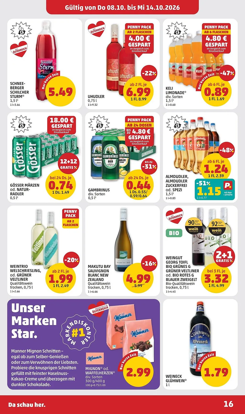 PENNY Flugblatt ab 08.10.2026 (Donnerstag)