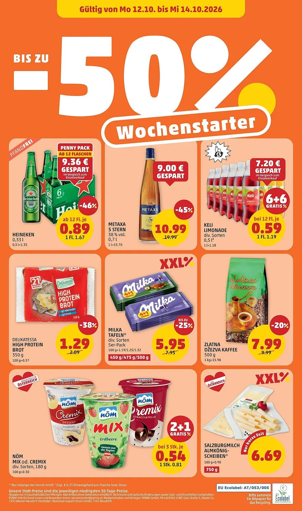 PENNY Flugblatt ab 08.10.2026 (Donnerstag)