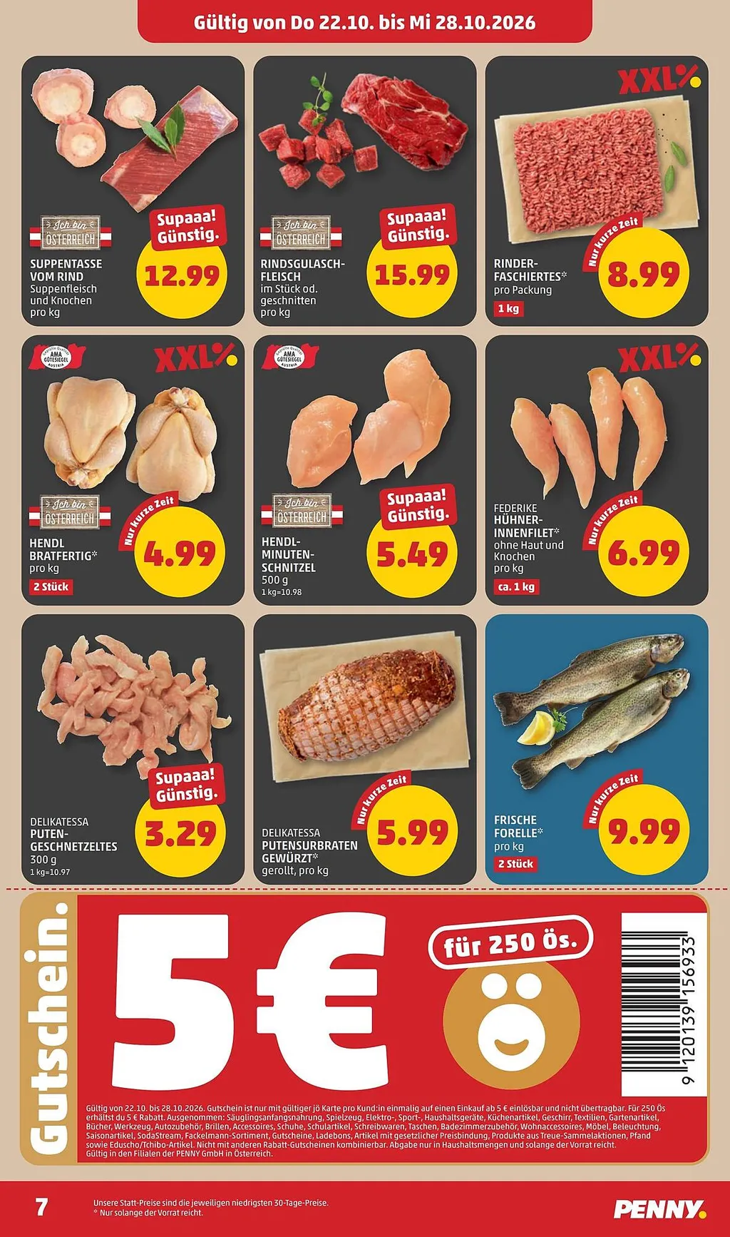 PENNY Flugblatt ab 22.10.2026 (Donnerstag)