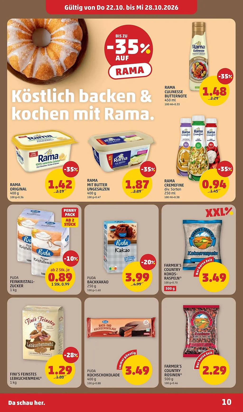 PENNY Flugblatt ab 22.10.2026 (Donnerstag)