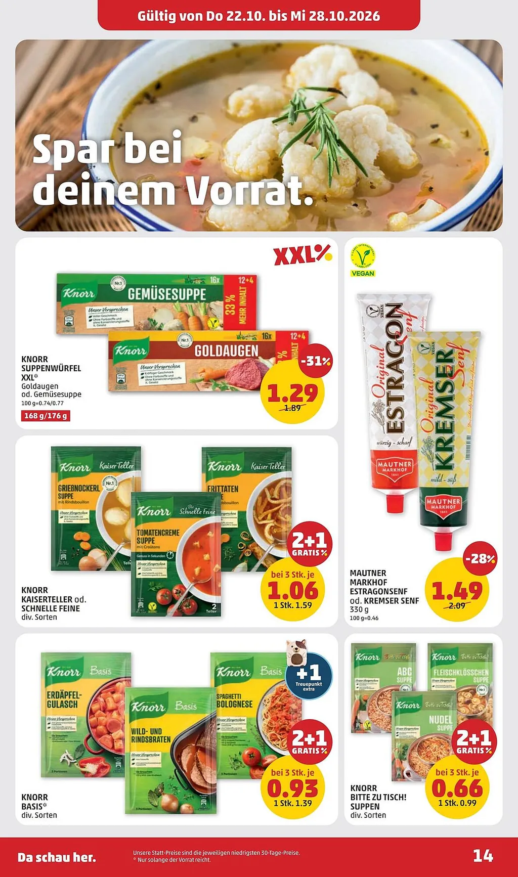 PENNY Flugblatt ab 22.10.2026 (Donnerstag)