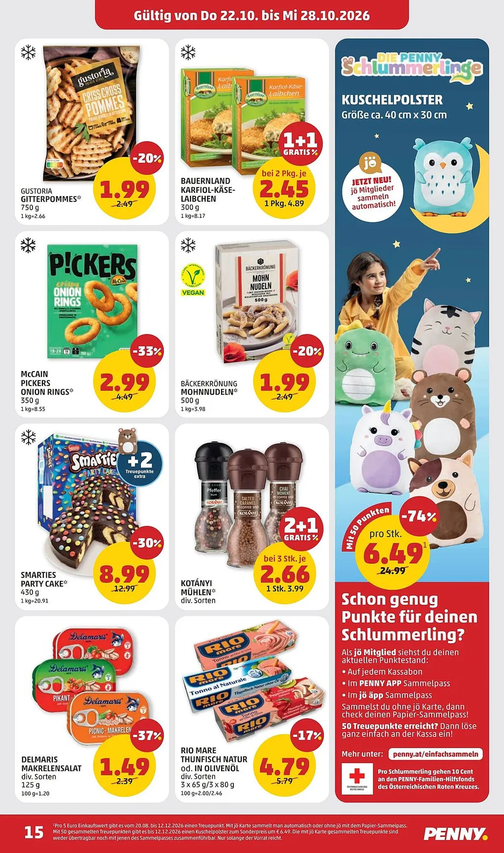 PENNY Flugblatt ab 22.10.2026 (Donnerstag)