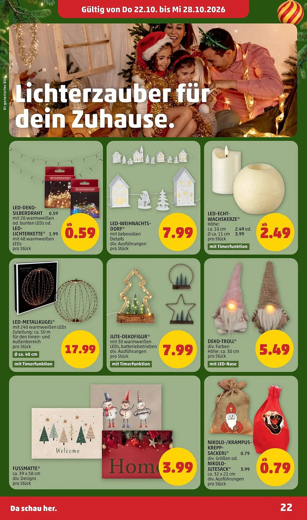 PENNY Flugblatt ab 22.10.2026 (Donnerstag)