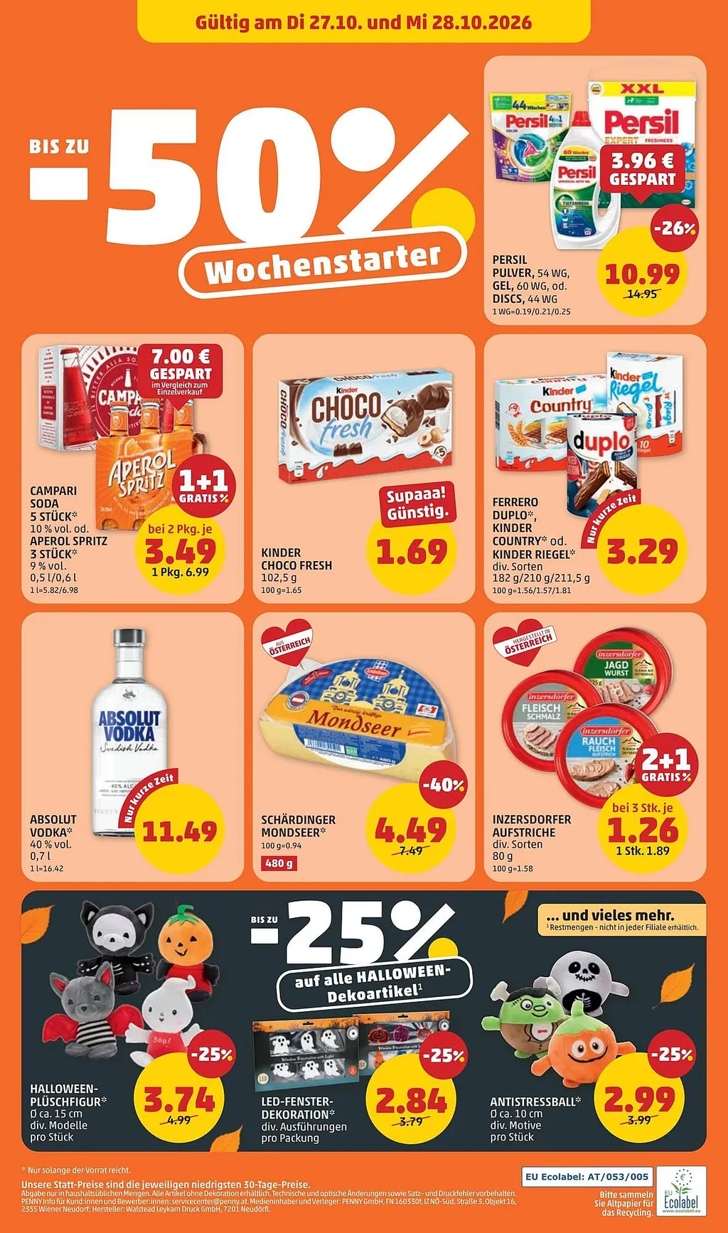 PENNY Flugblatt ab 22.10.2026 (Donnerstag)