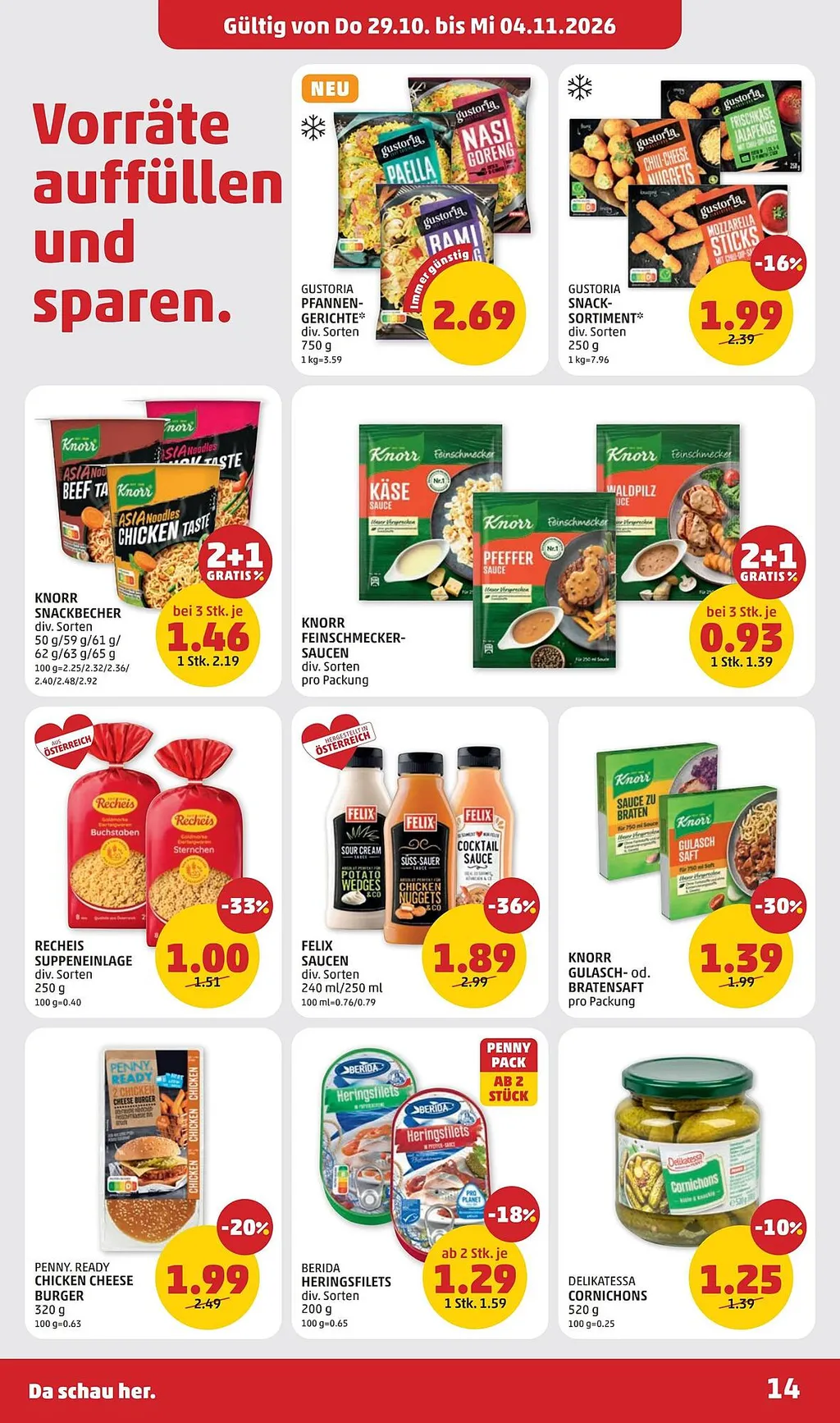 PENNY Flugblatt ab 29.10.2026 (Donnerstag)