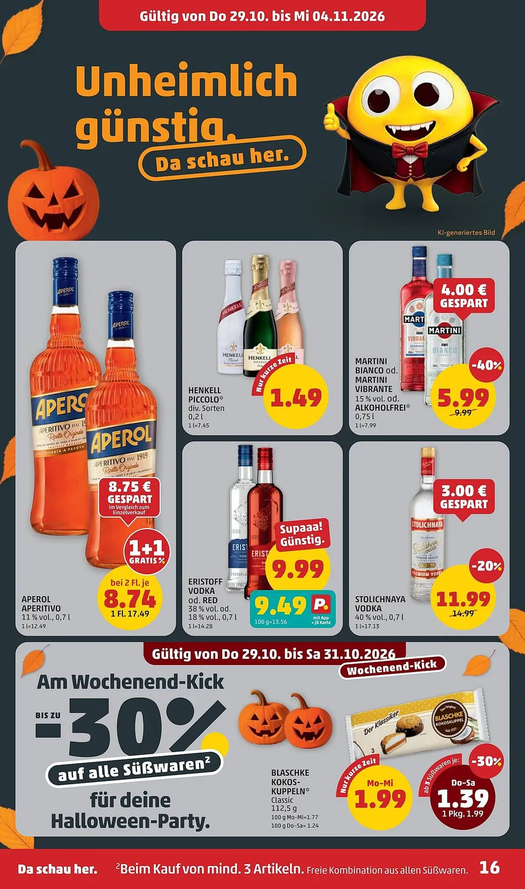 PENNY Flugblatt ab 29.10.2026 (Donnerstag)