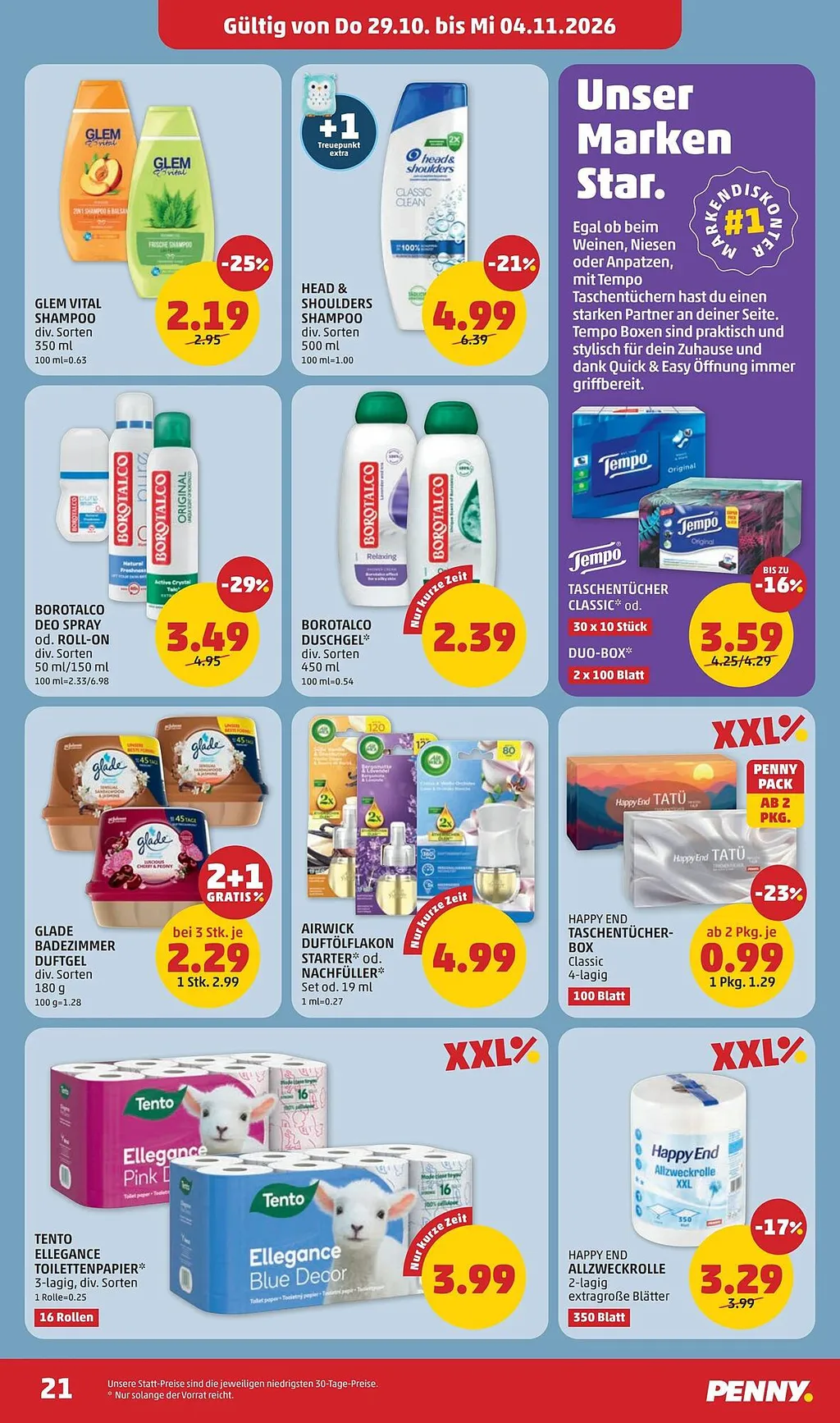 PENNY Flugblatt ab 29.10.2026 (Donnerstag)