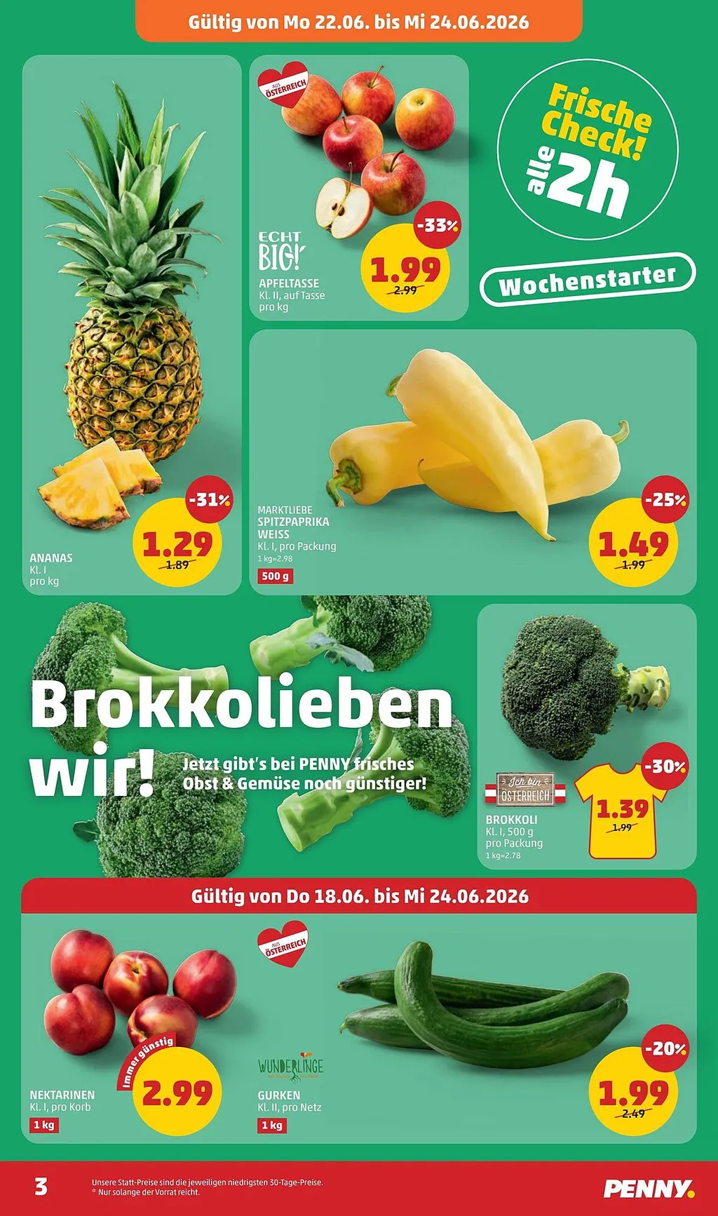 PENNY Flugblatt ab 18.06.2026 (Donnerstag)