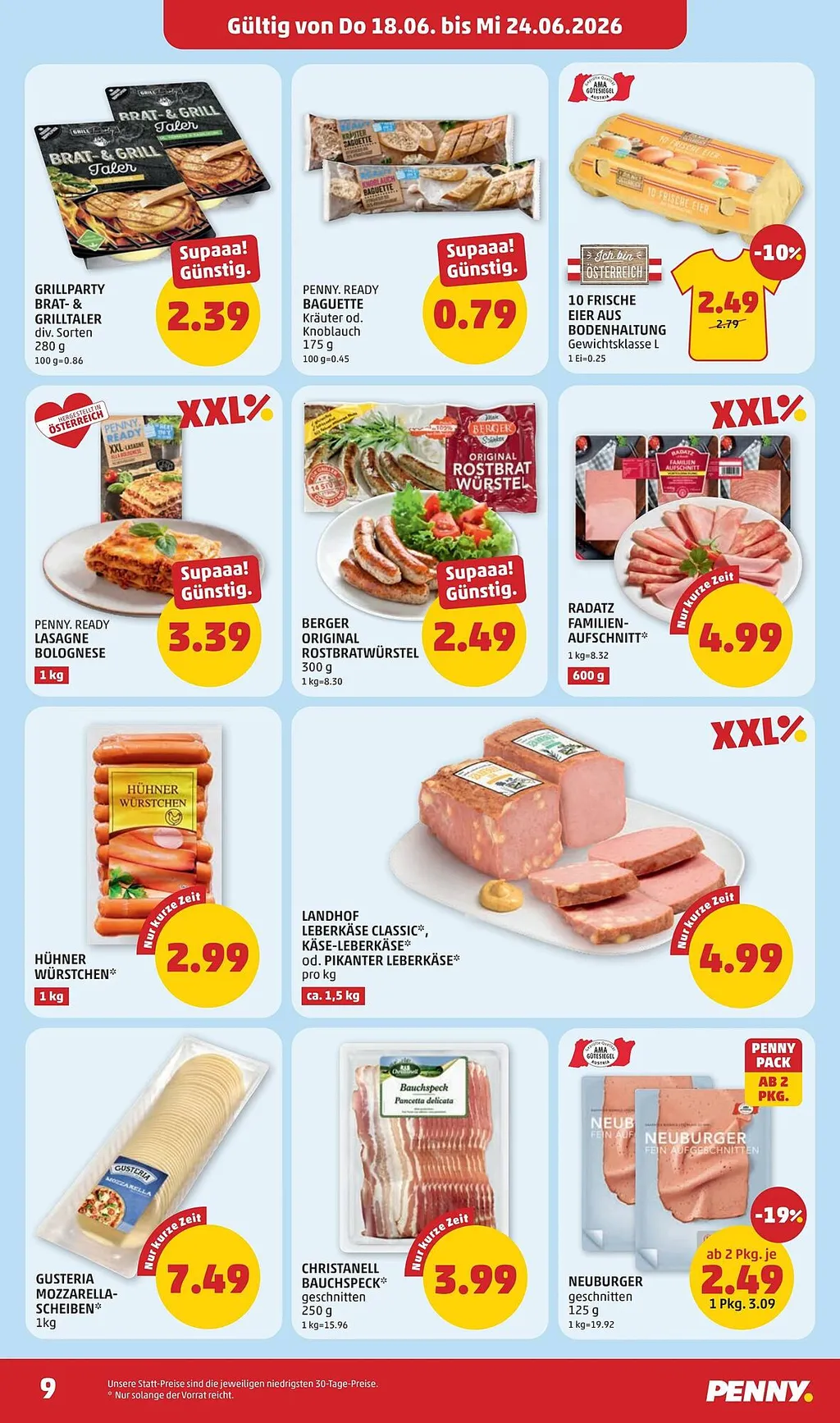 PENNY Flugblatt ab 18.06.2026 (Donnerstag)