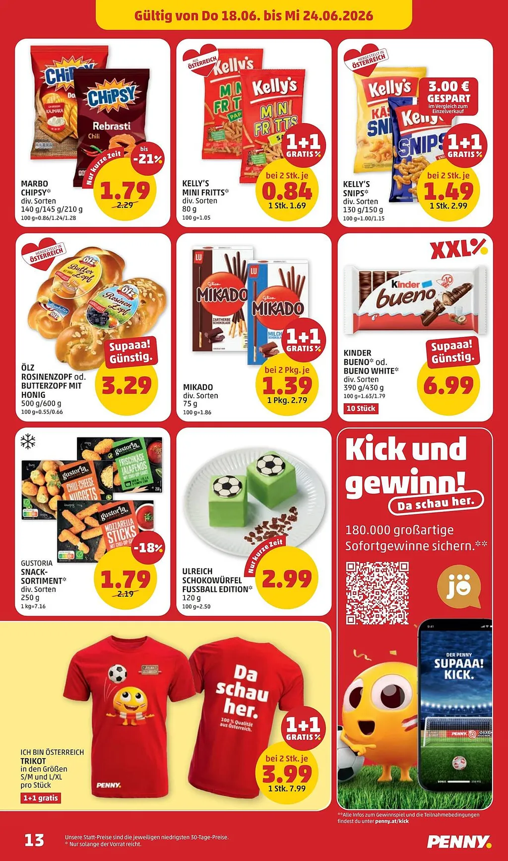 PENNY Flugblatt ab 18.06.2026 (Donnerstag)