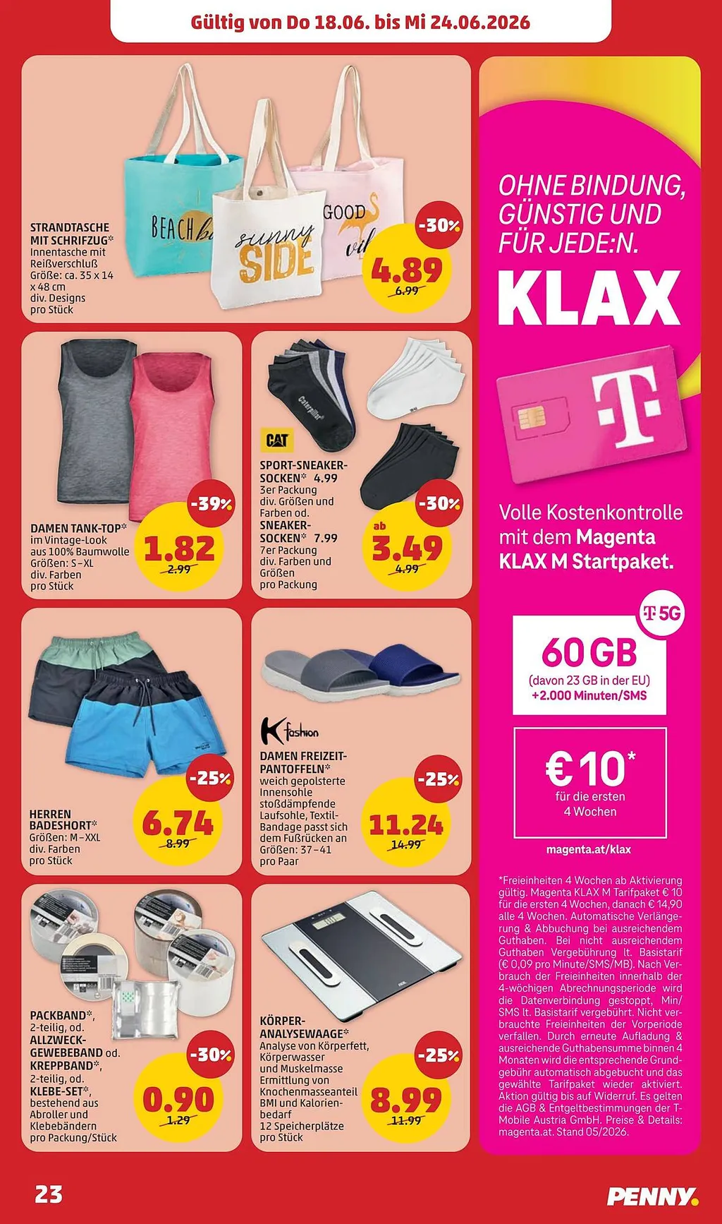 PENNY Flugblatt ab 18.06.2026 (Donnerstag)