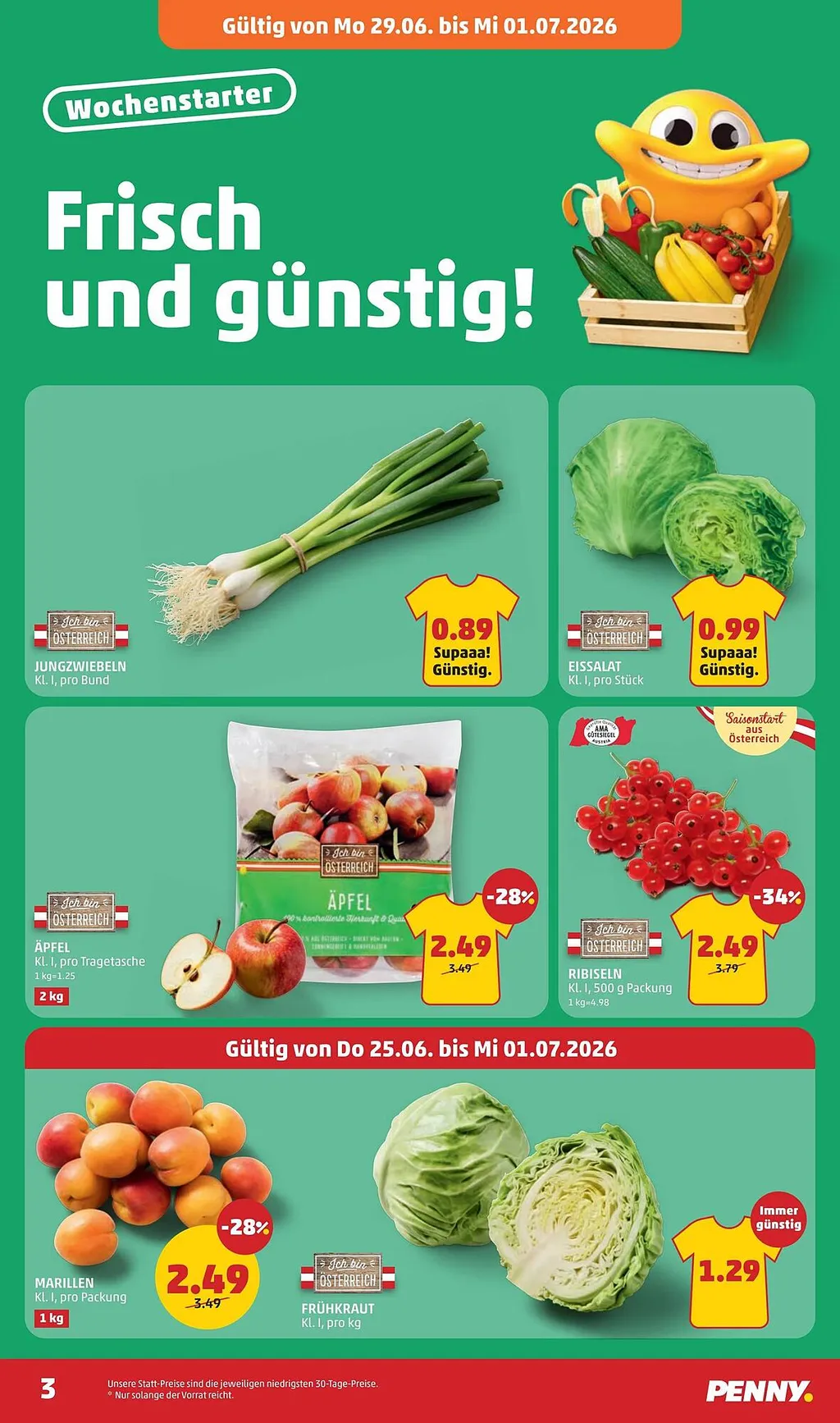 PENNY Flugblatt ab 25.06.2026 (Donnerstag)