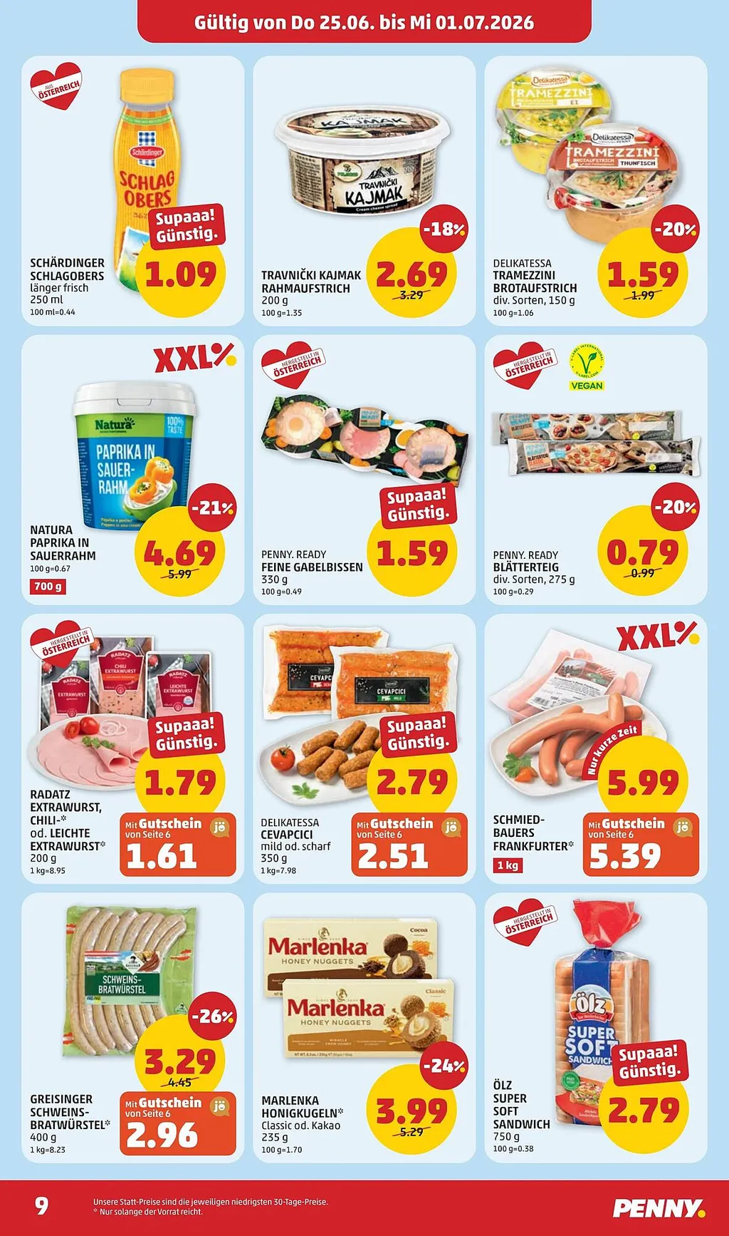 PENNY Flugblatt ab 25.06.2026 (Donnerstag)