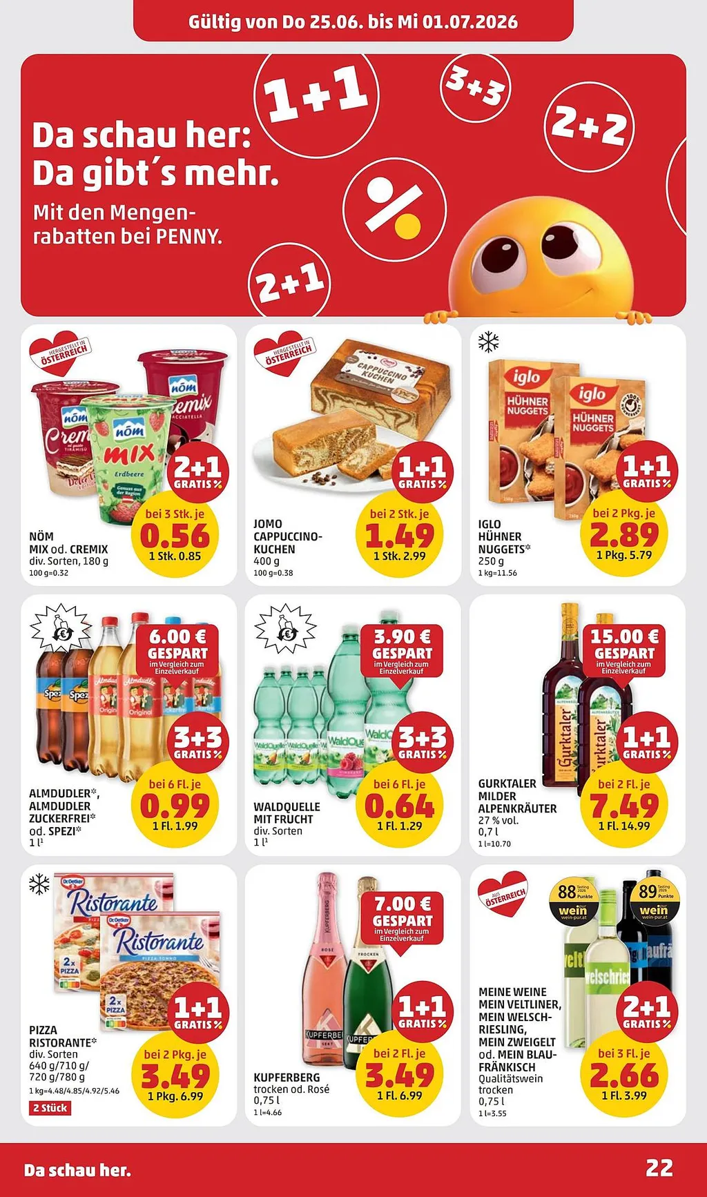 PENNY Flugblatt ab 25.06.2026 (Donnerstag)