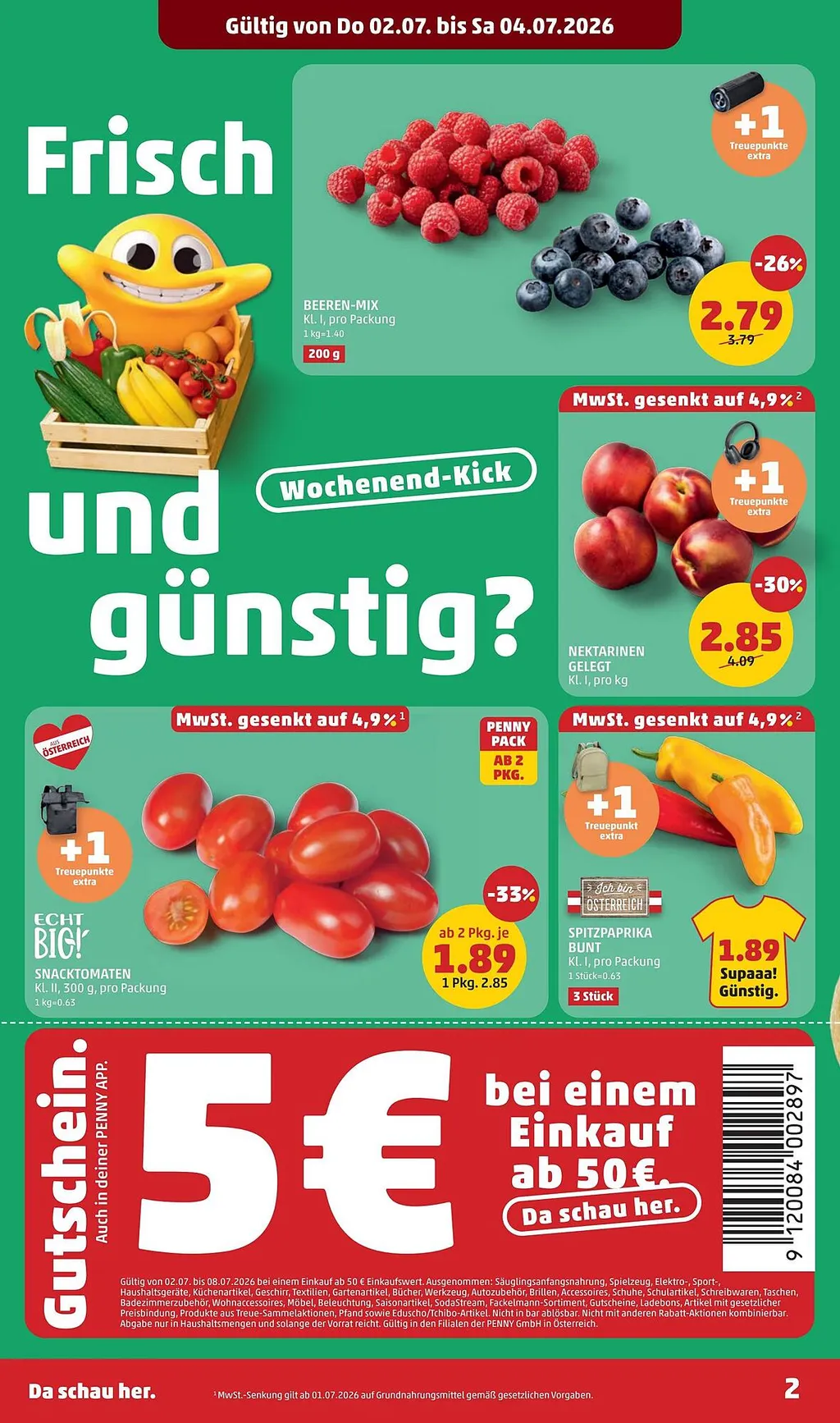 PENNY Flugblatt ab 02.07.2026 (Donnerstag)