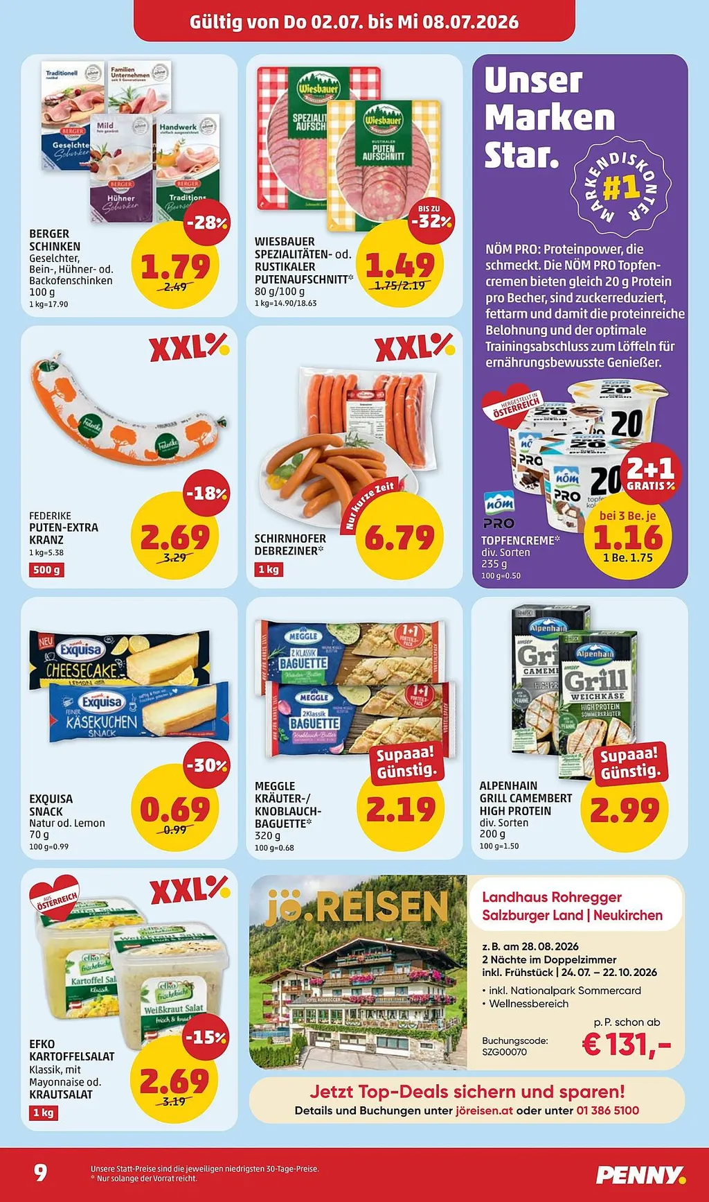 PENNY Flugblatt ab 02.07.2026 (Donnerstag)