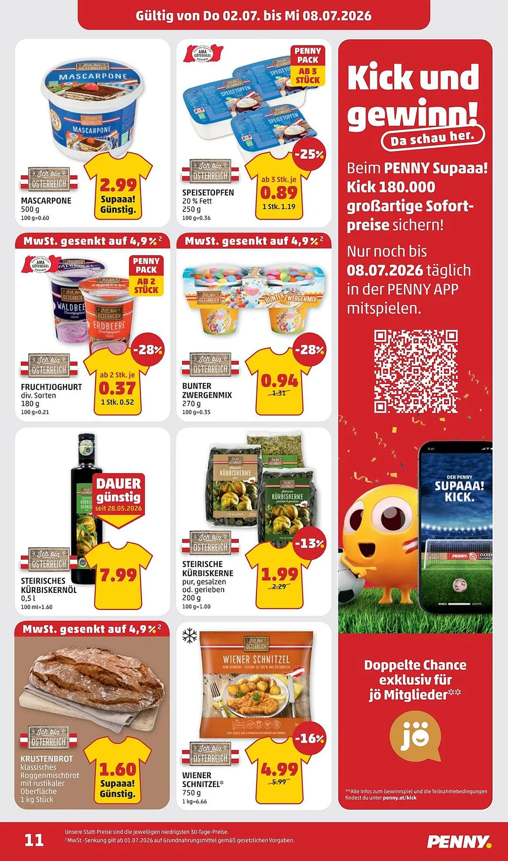 PENNY Flugblatt ab 02.07.2026 (Donnerstag)