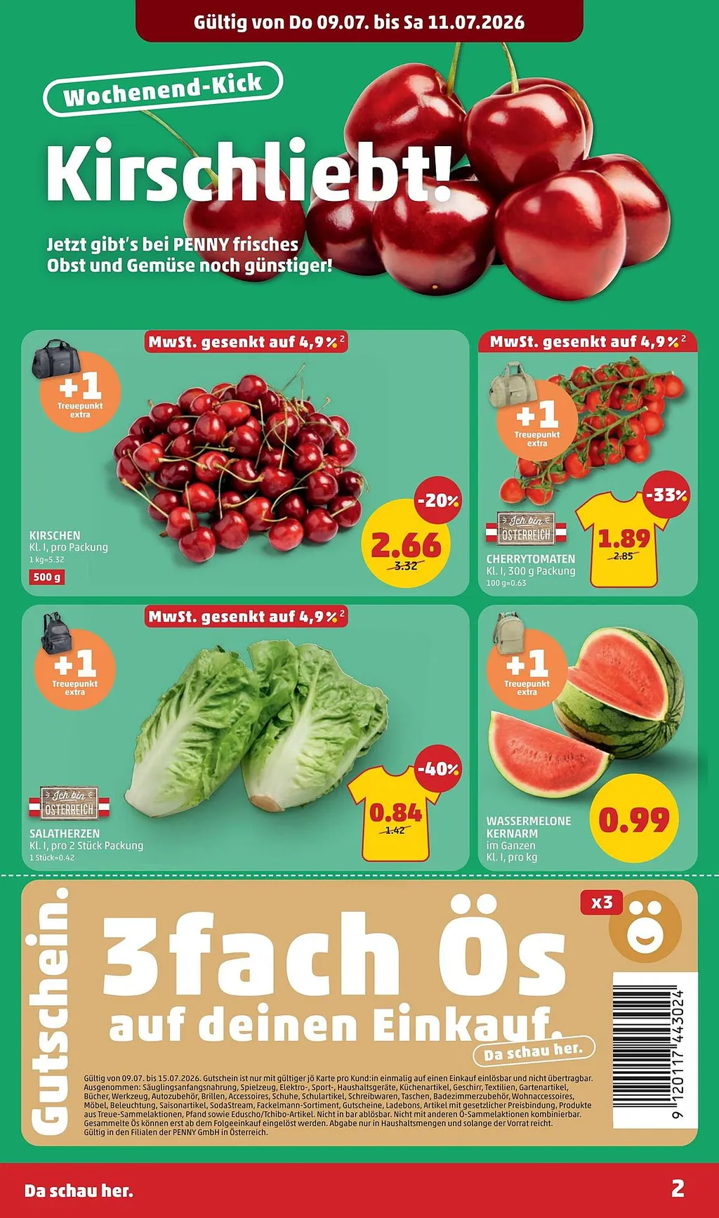 PENNY Flugblatt ab 09.07.2026 (Donnerstag)