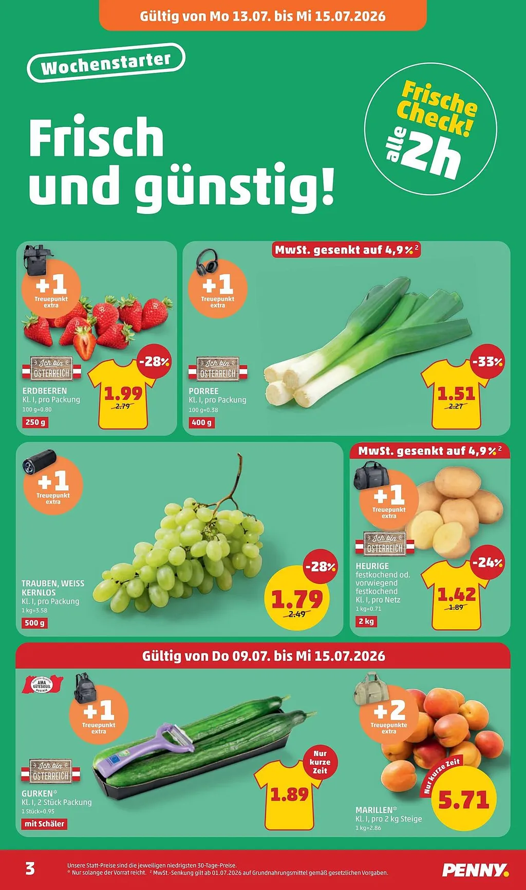 PENNY Flugblatt ab 09.07.2026 (Donnerstag)