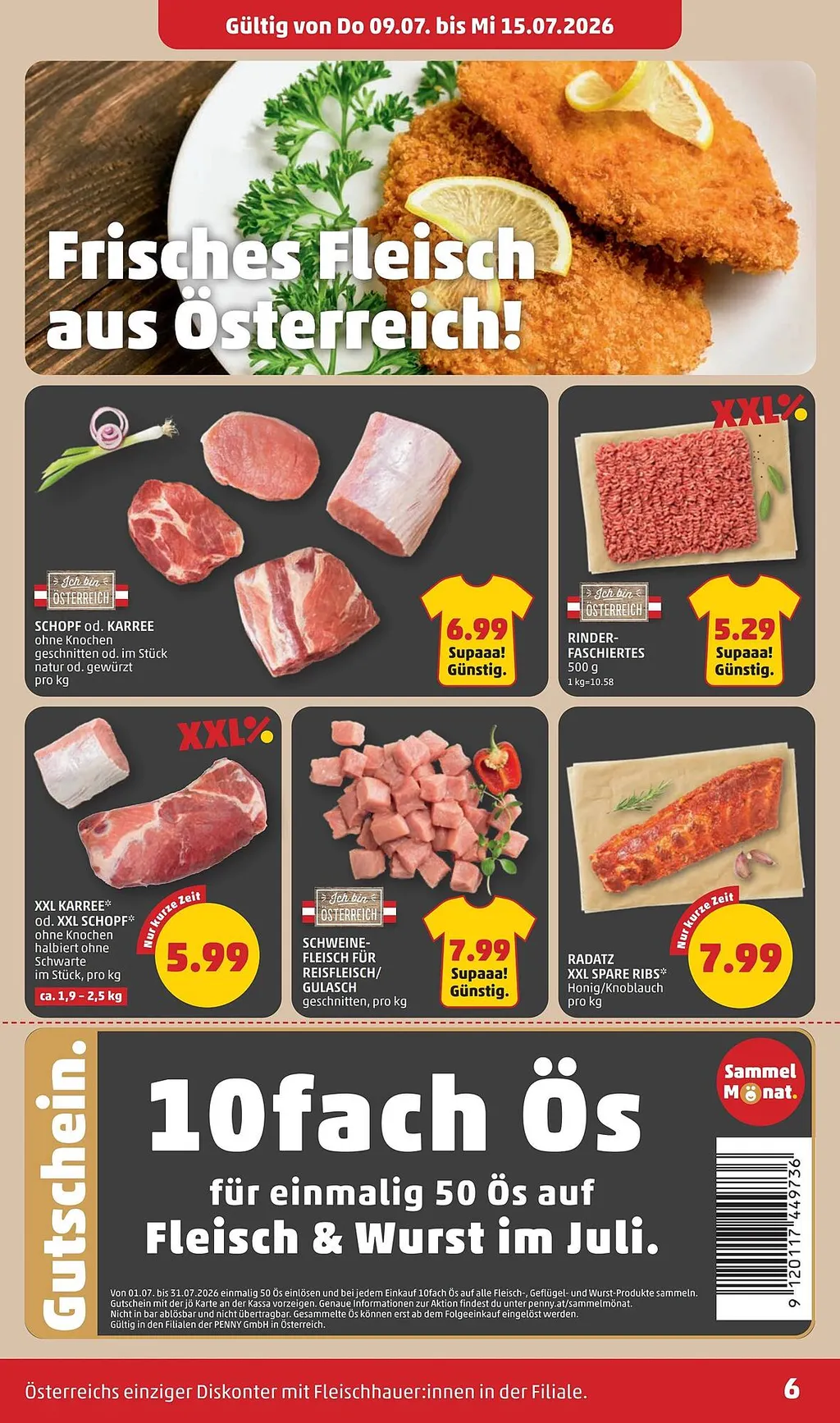 PENNY Flugblatt ab 09.07.2026 (Donnerstag)