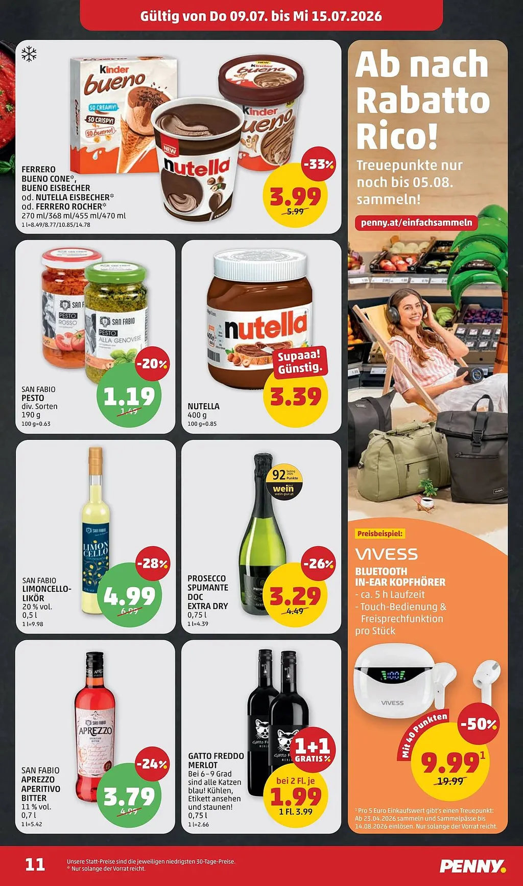 PENNY Flugblatt ab 09.07.2026 (Donnerstag)