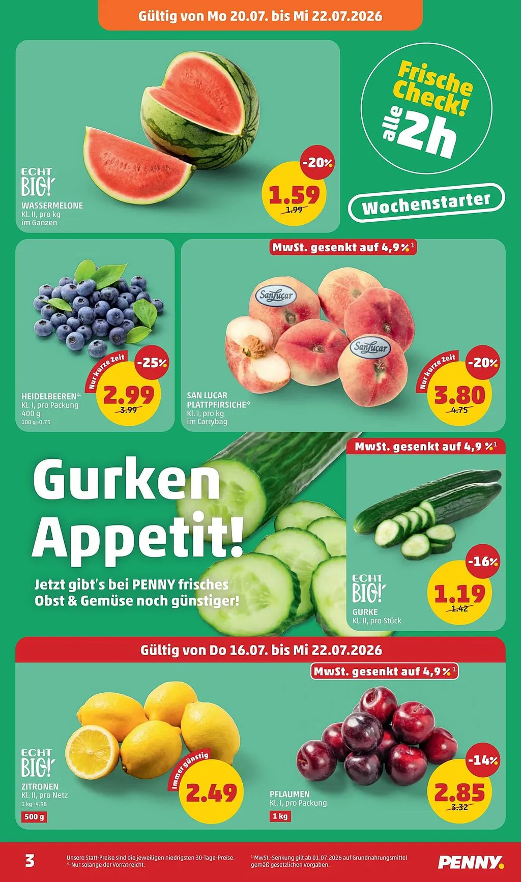 PENNY Flugblatt ab 16.07.2026 (Donnerstag)