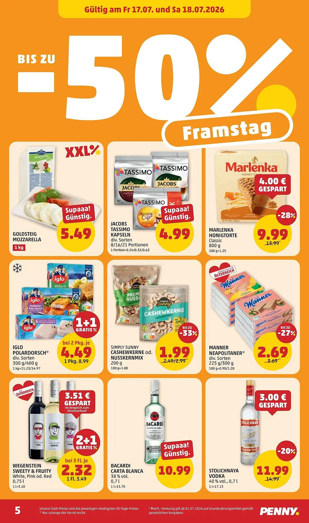 PENNY Flugblatt ab 16.07.2026 (Donnerstag)