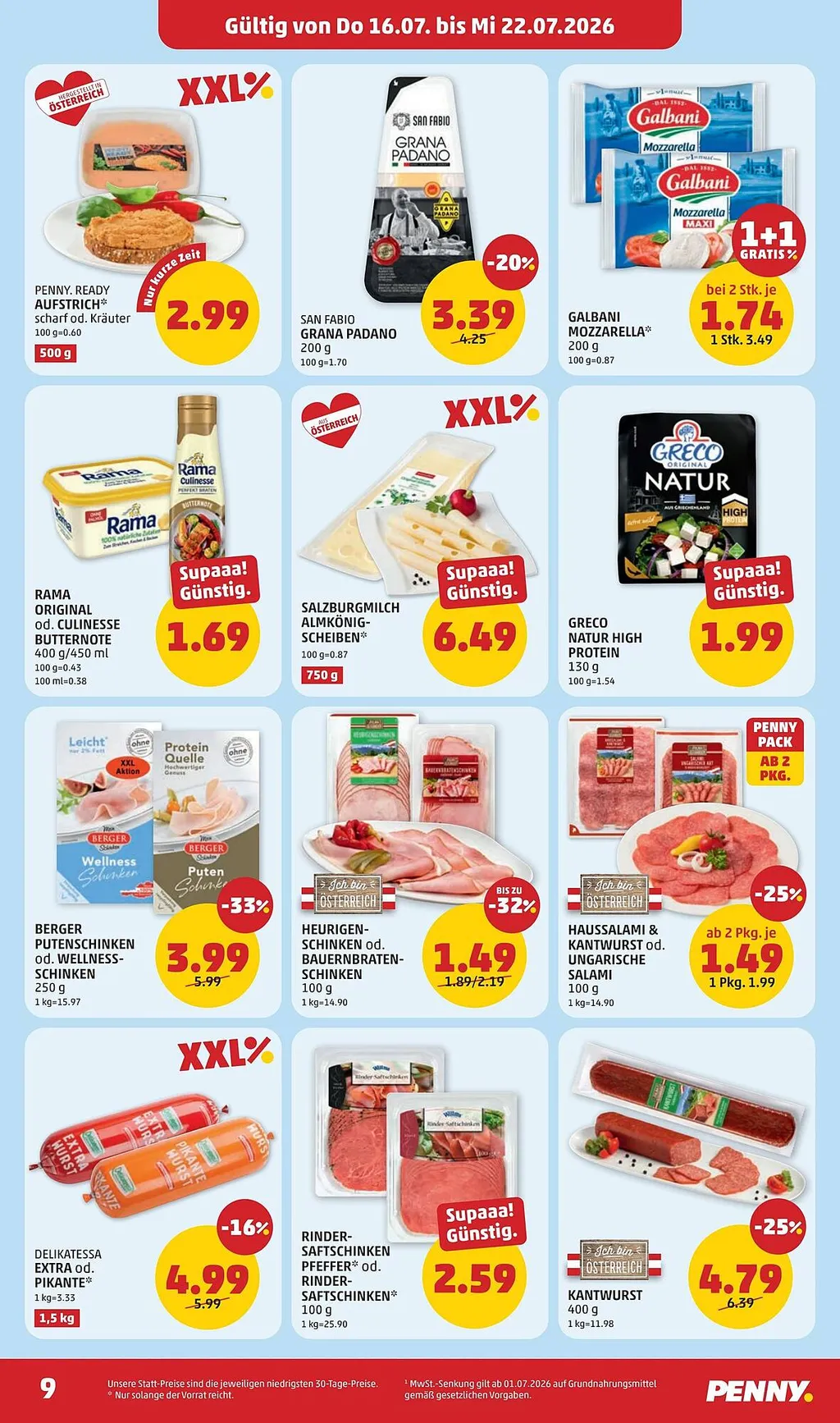 PENNY Flugblatt ab 16.07.2026 (Donnerstag)