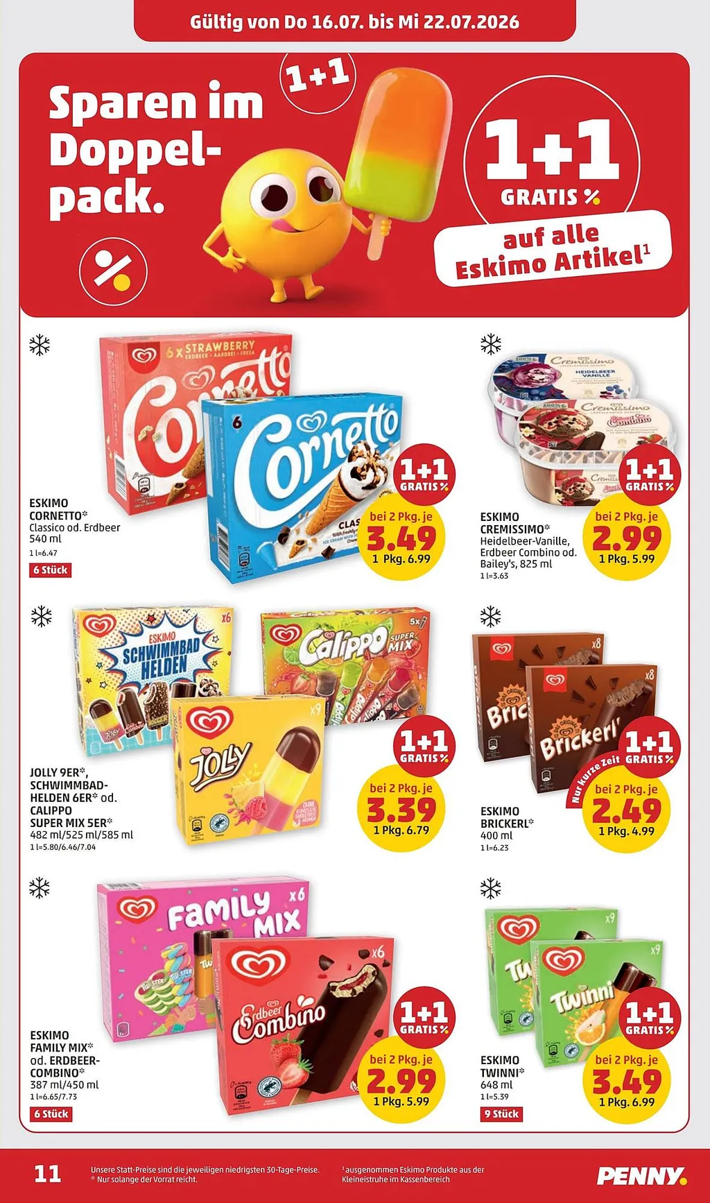 PENNY Flugblatt ab 16.07.2026 (Donnerstag)
