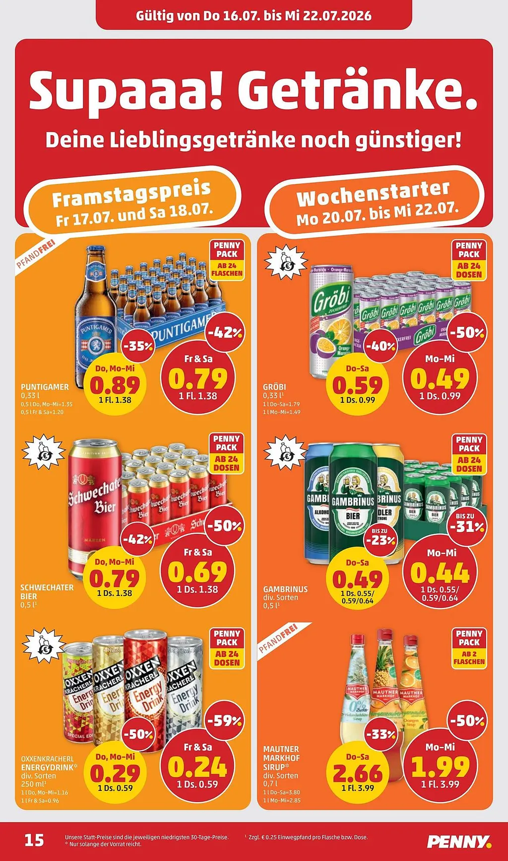 PENNY Flugblatt ab 16.07.2026 (Donnerstag)