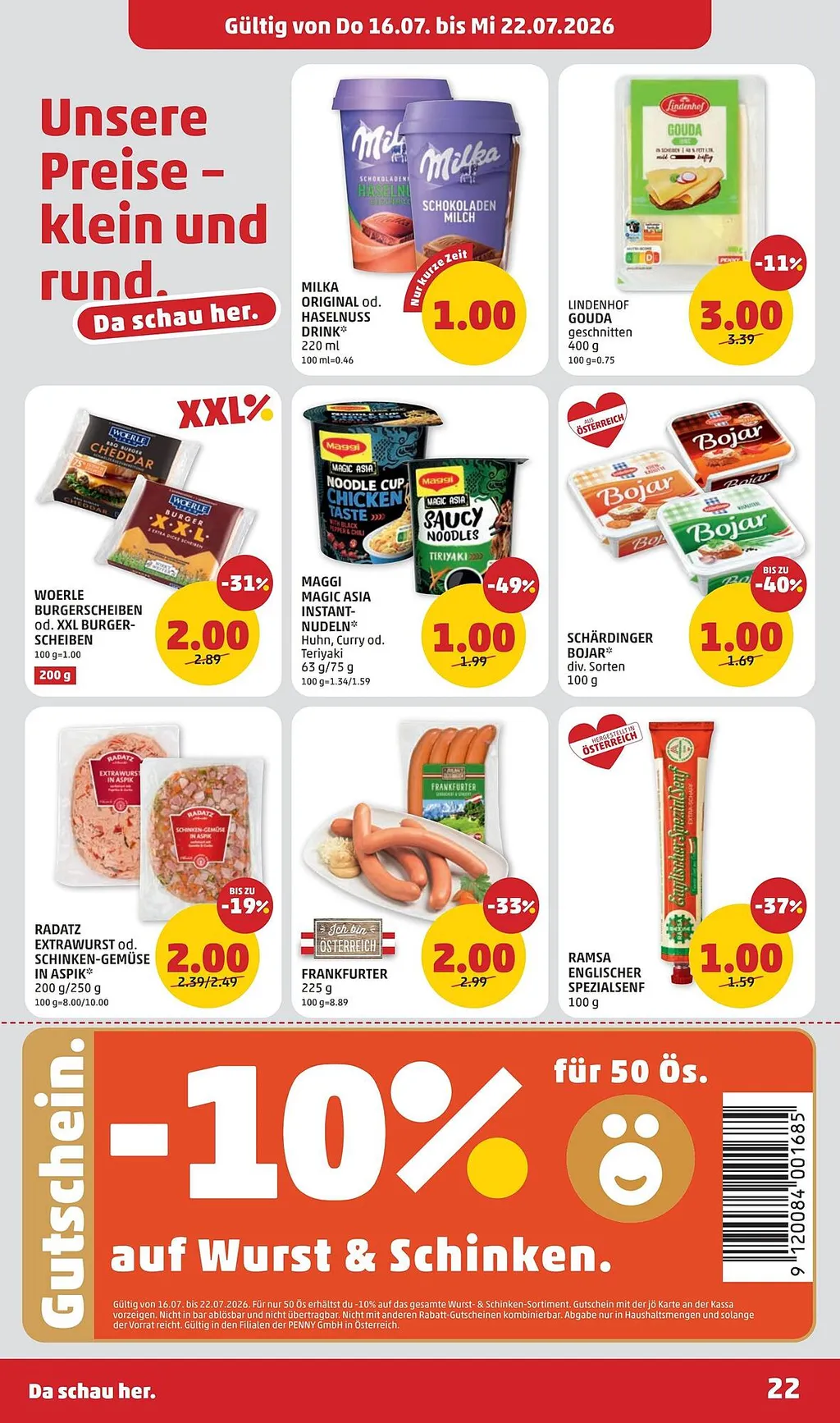 PENNY Flugblatt ab 16.07.2026 (Donnerstag)