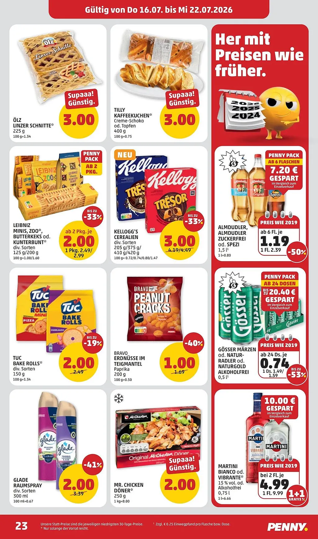 PENNY Flugblatt ab 16.07.2026 (Donnerstag)