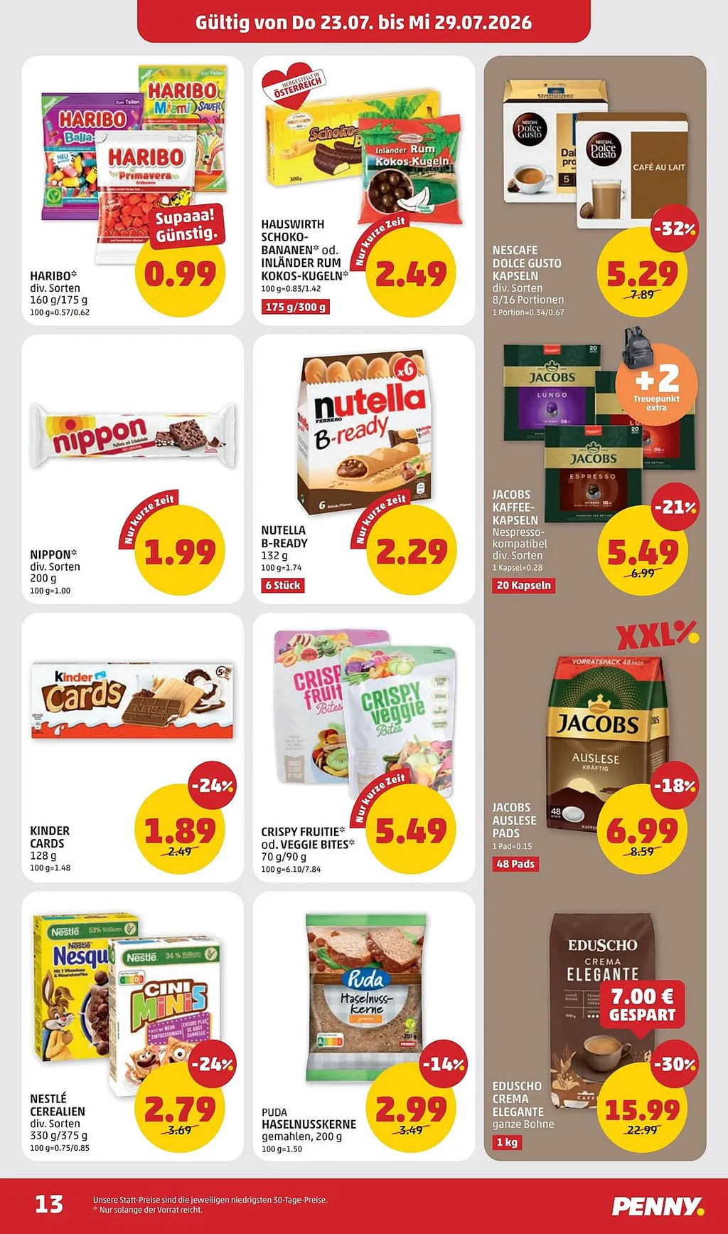 PENNY Flugblatt ab 23.07.2026 (Donnerstag)