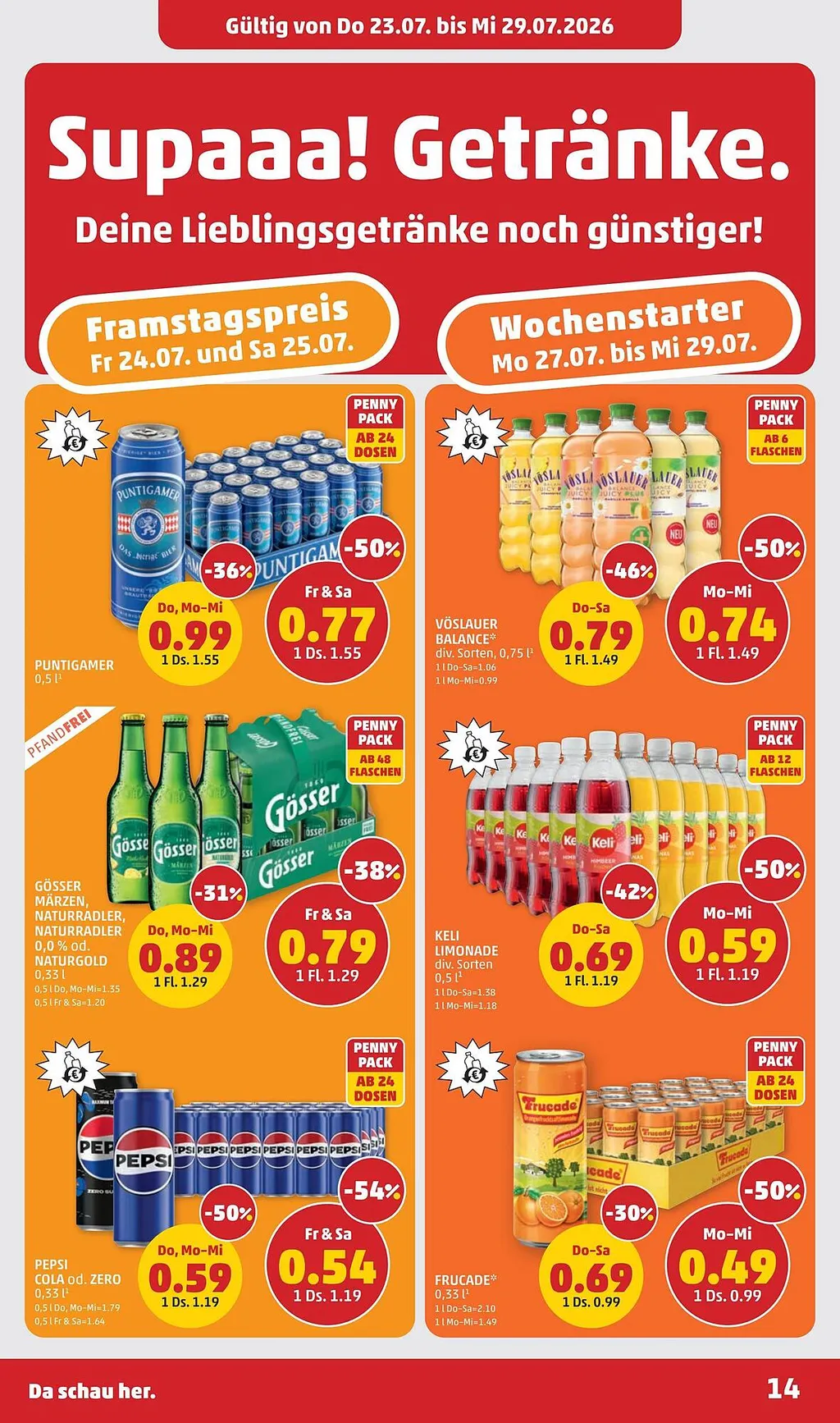 PENNY Flugblatt ab 23.07.2026 (Donnerstag)