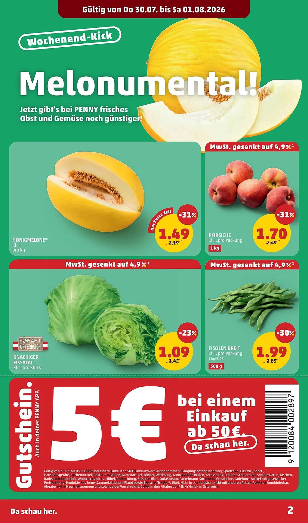 PENNY Flugblatt ab 30.07.2026 (Donnerstag)