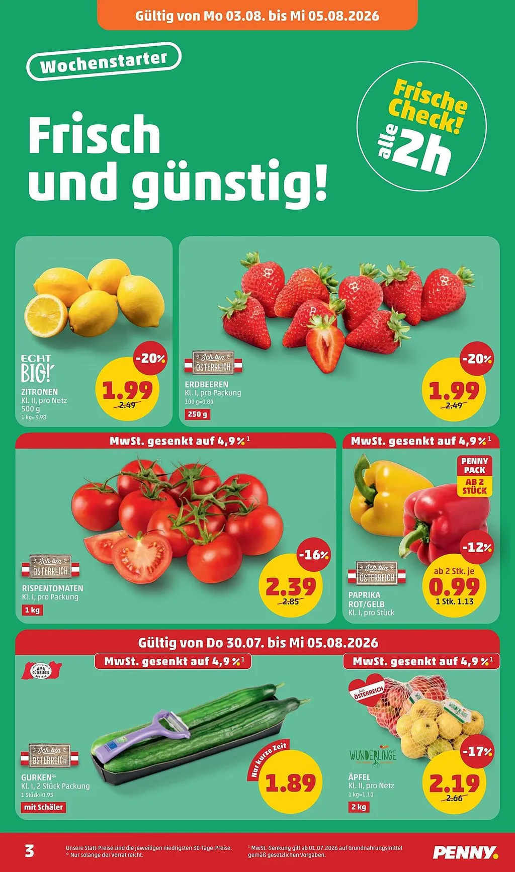 PENNY Flugblatt ab 30.07.2026 (Donnerstag)