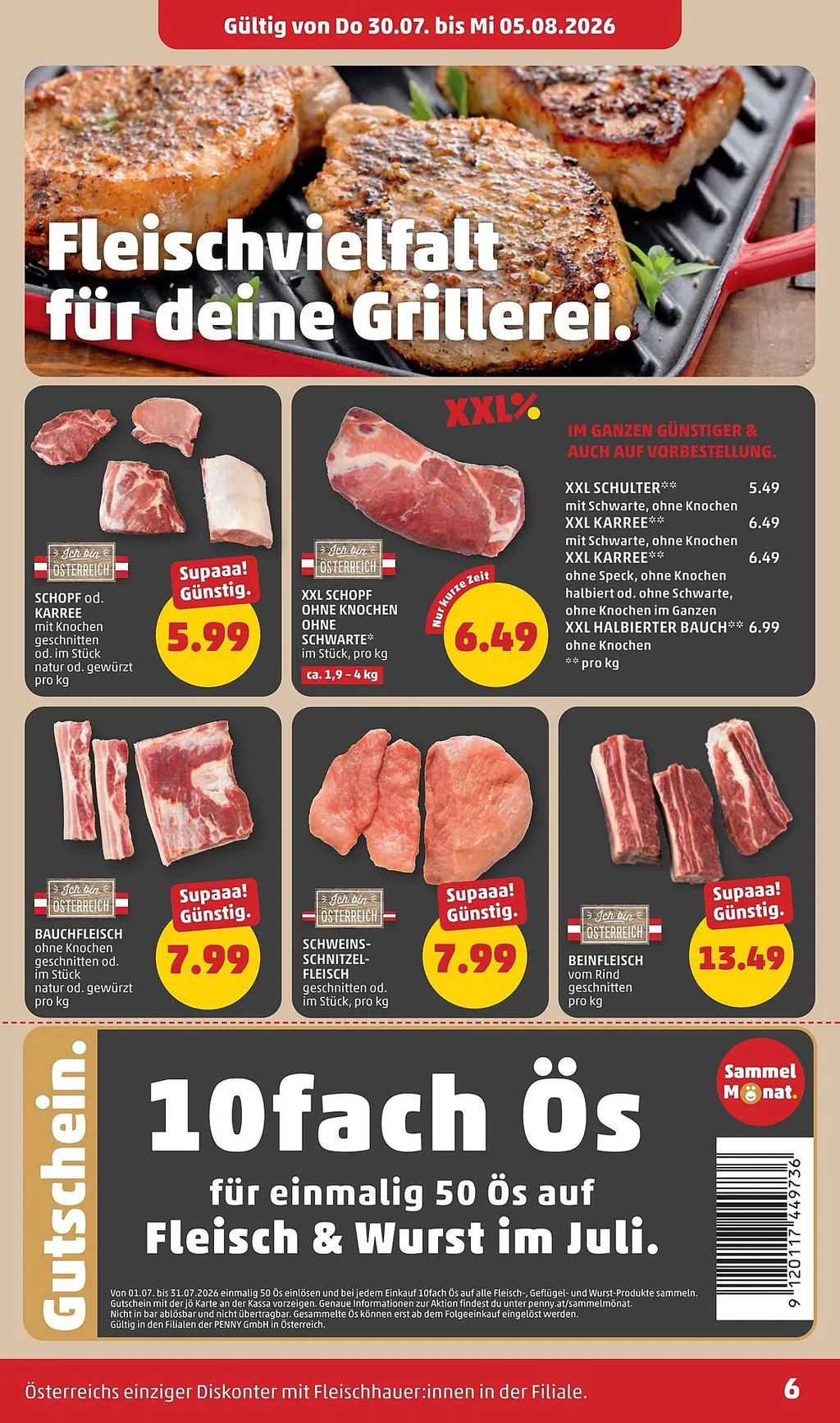 PENNY Flugblatt ab 30.07.2026 (Donnerstag)