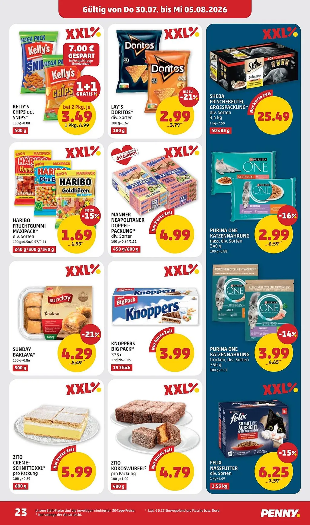 PENNY Flugblatt ab 30.07.2026 (Donnerstag)