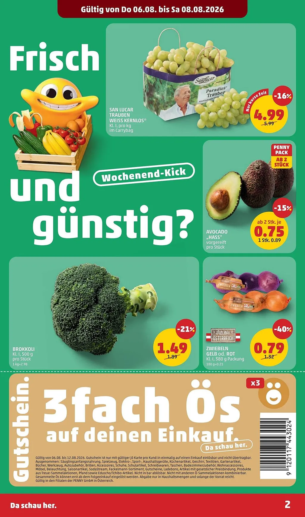 PENNY Flugblatt ab 06.08.2026 (Donnerstag)